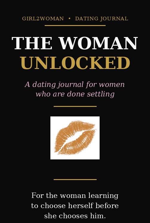 The Woman Unlocked Dating Journal- PDF Version